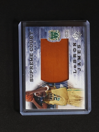 2013-14 SP Authentic #SC-5 LeBron James Supreme Court Authentics — front