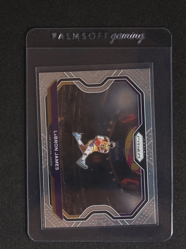 2020-21 Panini Prizm #1 LeBron James Kobe Bryant Tribute Dunk — front
