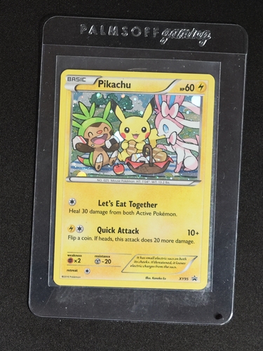 2016 Pokémon Black Star Promo #XY95 Pikachu — front