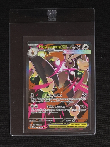 2022 Pokémon ME02 #128 Mega Lopunny EX Phantasmal Flames — front