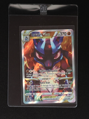 2023 Pokémon TCG SWSH291 Lucario VSTAR — front