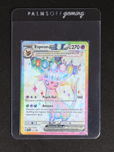 2025 Pokémon TCG Prismatic Evolutions #175 Espeon EX — front