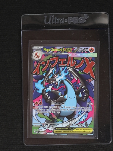 2025 Black Star Promo #023 Mega Charizard X ex — front