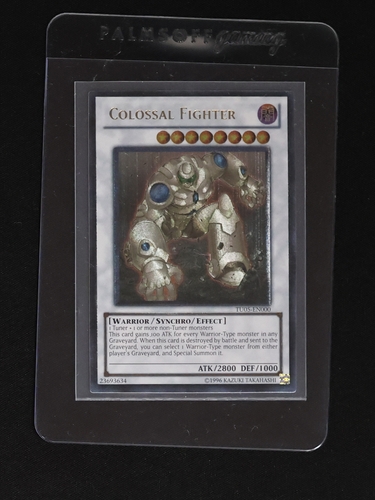 Yu-Gi-Oh! 2008 5DS1-EN043 Colossal Fighter — front