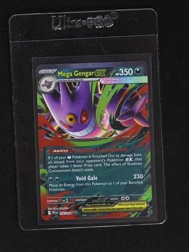 Mega Gengar EX 056/094 Phantasmal Flames — front