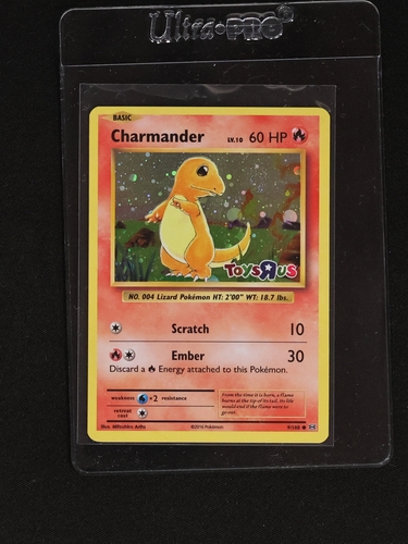 2016 Pokémon XY Evolutions #9 Charmander Toys R Us Promo — front