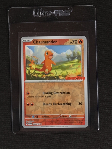 2024 Pokémon 151 #004 Charmander GameStop Exclusive — front