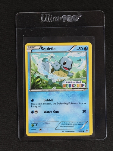 2013 Pokémon BW Plasma Blast #14 Squirtle — front