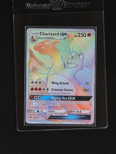 2017 Pokemon Sun & Moon Burning Shadows #150 Charizard GX — front