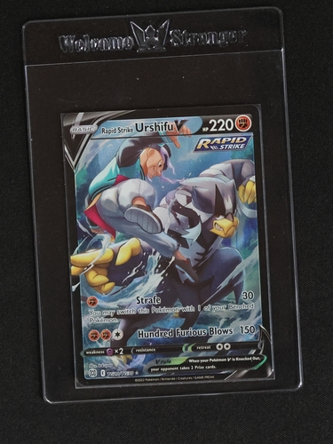 2022 Pokémon TCG Brilliant Stars #TG20/TG30 Rapid Strike Urshifu V — front