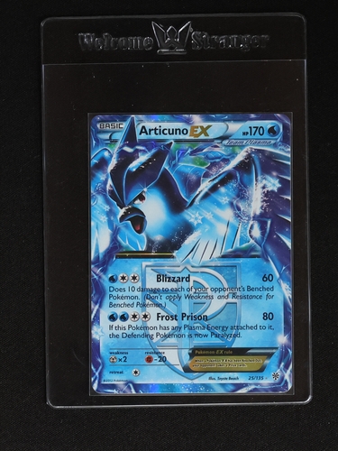 2013 Pokémon Black & White Plasma Storm #25 Articuno EX — front