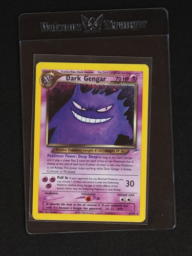 2002 Pokemon Neo Destiny #6 Dark Gengar — front