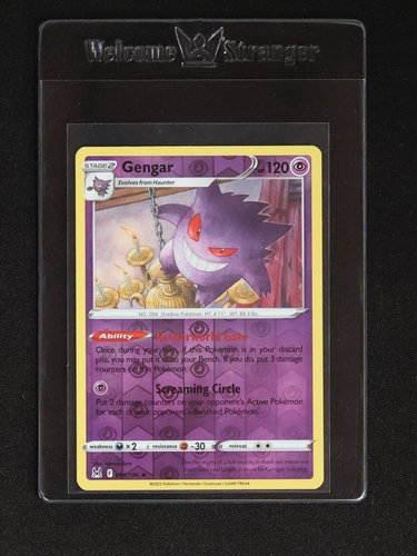 2022 Pokémon Sword & Shield Lost Origin #066 Gengar — front