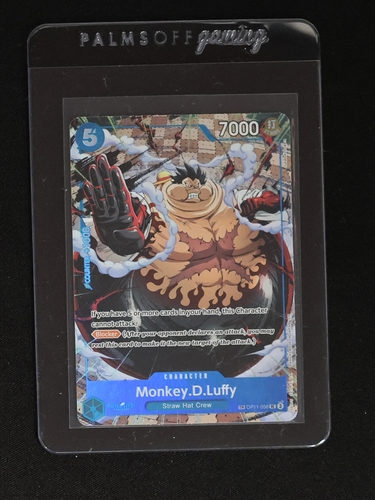 One Piece TCG 2023 OP11-058 Monkey.D.Luffy Carrying On His Will — front