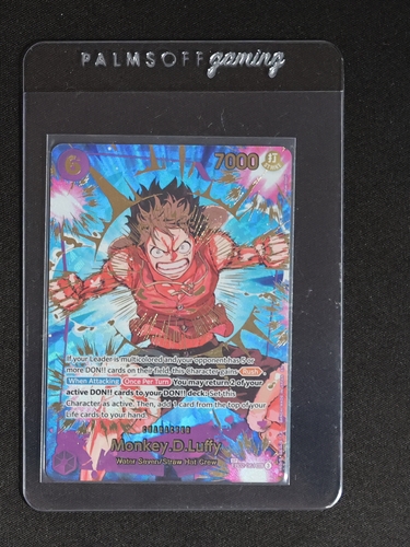 2025 One Piece Card Game EB02-061 Monkey D. Luffy SEC — front