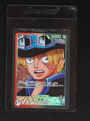 2025 One Piece TCG OP13-004 Sabo Alternate Art Leader — front