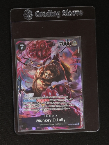 2023 One Piece OP04-090 Monkey D. Luffy Alternate Art — front