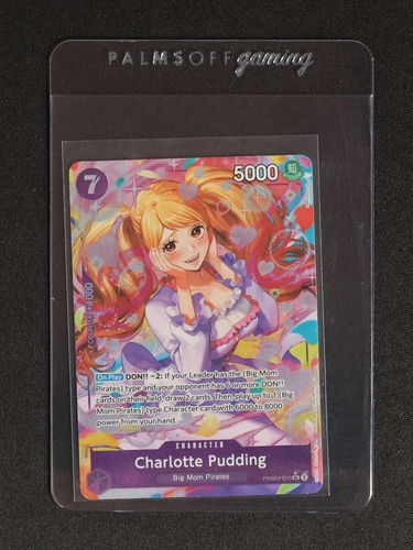 2025 One Piece PRB02-010 Charlotte Pudding Alternate Art — front