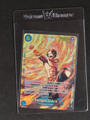 One Piece Card Game OP13-119 Portgas.D.Ace Carrying On His Will — front