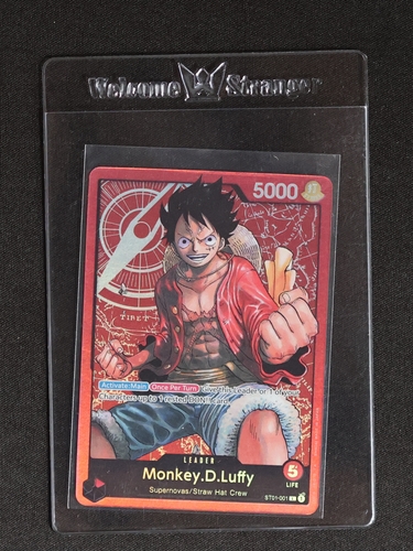 2023 One Piece Card Game ST01-001 Monkey D. Luffy — front