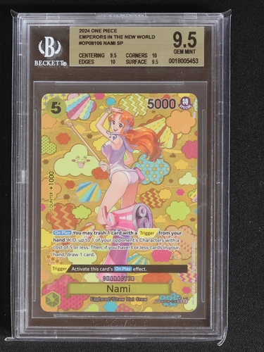 2024 ONE PIECE OP09-EMPERORS IN THE NEW WORLD #106 NAMI SPECIAL ALT ART — front