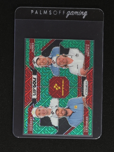 2024 Panini Prizm LIV Golf #65 Rippers Lucas Herbert Marc Leishman Matt Jones Cameron Smith — front