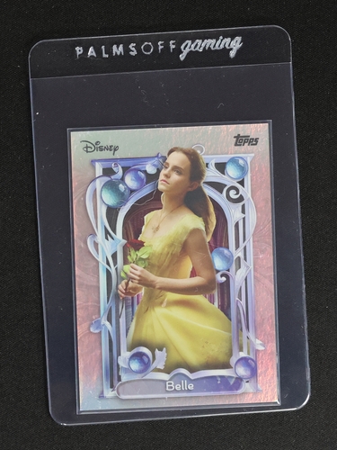 2025 Topps Disney Wonder Live-Action Princess Gold Foil #42 Belle — front