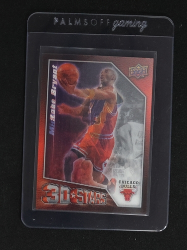 2009 Upper Deck #3D-BJ Kobe Bryant 3D NBA Stars — front