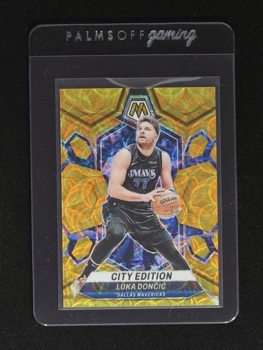 2023-24 Panini Mosaic #285 Luka Dončić City Edition — front
