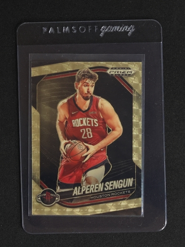2024-25 Panini Prizm Black #104 Alperen Sengun — front