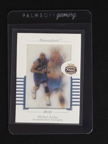 2001-02 Fleer Focus Materialistic Away Michael Jordan — front