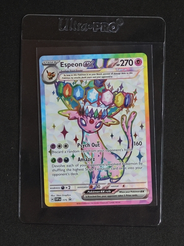 2022 Pokémon SV: Scarlet & Violet Promo #175 Espeon ex — front