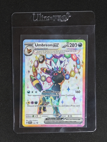 2025 Pokémon Umbreon ex #176 — front