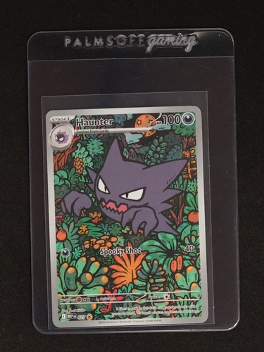 2025 Pokemon #027 Haunter Black Star Promo Mega Gengar — front
