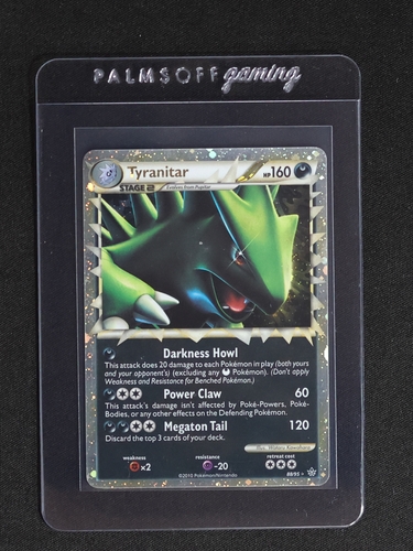 2010 Pokémon HeartGold & SoulSilver Unleashed #88 Tyranitar — front