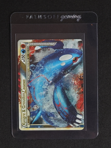 2010 Pokemon HeartGold & SoulSilver #87 Kyogre & Groudon Legend — front