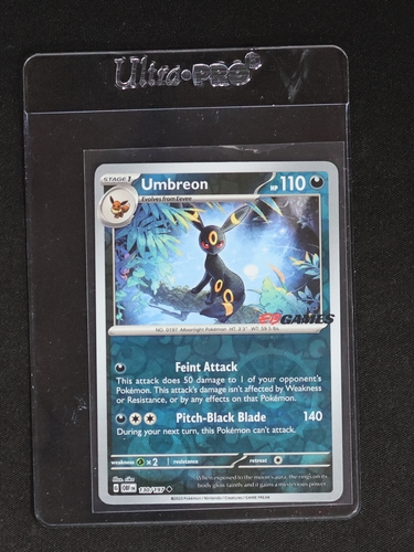 2023 Pokémon SV03 Obsidian Flames #130 Umbreon — front