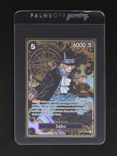 2025 One Piece TCG OP04-083 Sabo Dressrosa/Revolutionary Army — front
