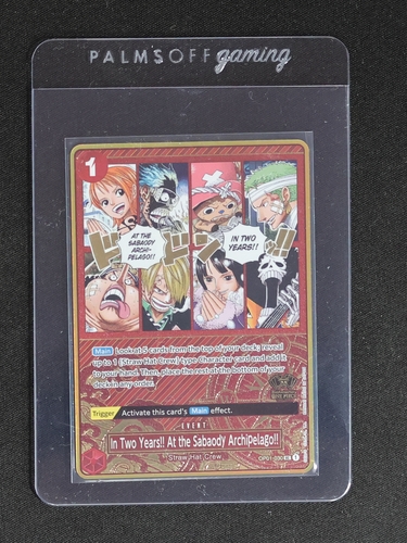 2024 One Piece Card Game OP01-030 In Two Years!! At the Sabaody Archipelago!! — front