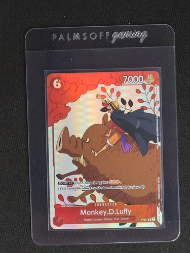 2023 One Piece Gift Collection P-001 Monkey.D.Luffy — front