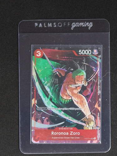 2023 One Piece Card Game Gift Collection ST01-013 Roronoa Zoro — front