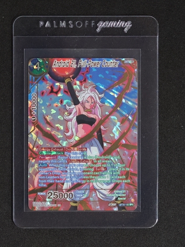 2020 Dragon Ball Super Card Game BT20-145 Android 21, Full-Power Counter — front