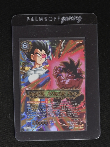 Dragon Ball Super Card Game BT29-146 Vegeta, Attacker Fury — front