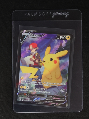 2022 Pokémon Lost Origin #TG16 Pikachu V — front