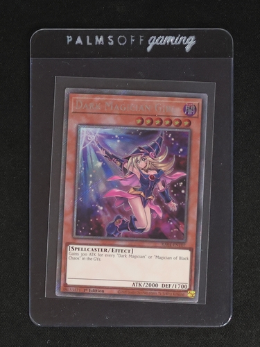 2002 Yu-Gi-Oh! MAGI-EN001 Dark Magician Girl — front