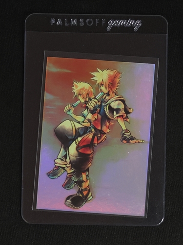 Palms Off Gaming Kingdom Hearts Sora & Riku Holographic Card — front