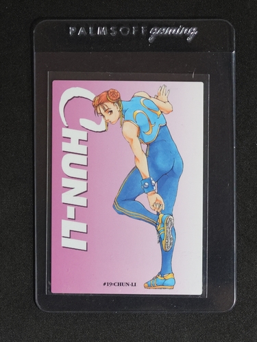 1997 All Capcom World Card #19 Chun-Li — front