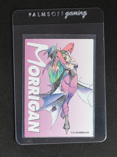1997 Bandai Carddass Masters #21 Morrigan — front