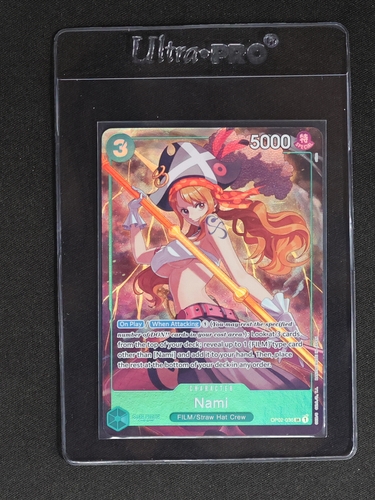 2024 One Piece OP02-036 Nami Premium Card Collection Best Selection Vol.1 — front