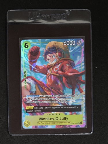 2025 One Piece Illustration Box Vol. 3 #OP07-109 Monkey D. Luffy — front